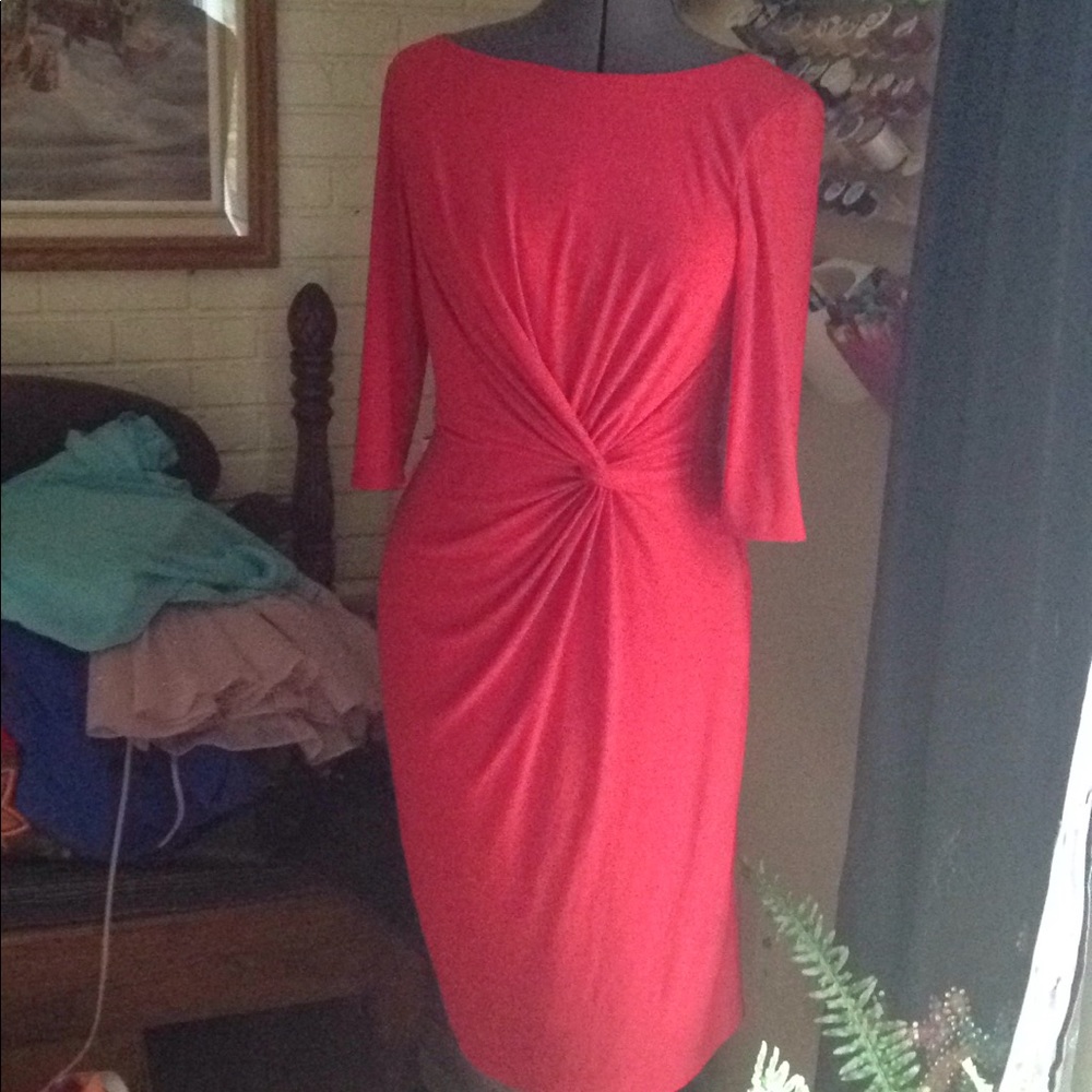 Sexy red dress